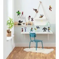 Komar Wandtattoo Spidey and Friends - Größe 50 x 70 cm (13 St), Künstler: Komar, selbstklebend, Wandsticker, Kinderzimmer