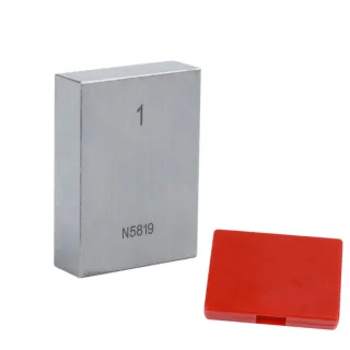 ETOPOO LK-1L Precision 1 Inch Steel Gauge Block Laser Engraved Calibration High Accuracy Machinist Tool Quality Control