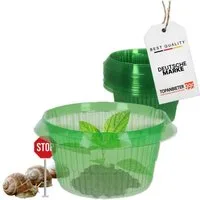 Topanbieter999 Schneckenzaun 12er Set Schneckenschutzringe, 12-St.
