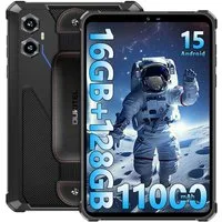 OUKITEL RT3 Plus Android 15, 16GB RAM+128GB ROM (1TB TF), 11000mAh Outdoor Tablet (8", 128 GB, Android 15, 4G, 8,0'' HD Display, 16MP+8MP Kamera, IP68/IP69K, NFC, GPS, 4G Dual SIM)