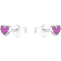 Prinzessin Lillifee Paar Ohrstecker Purple Heart