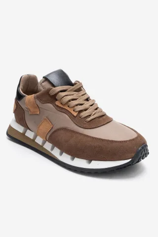 Vian Leather Platform Turnschuh Women