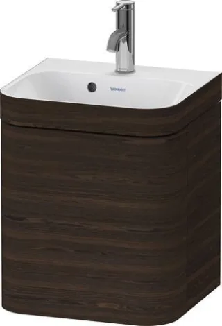 Duravit Happy D.2 Plus c-bonded Set wandhängend Nussbaum gebürstet 400x360x480 mm - HP4634O69690000 HP4634O69690000