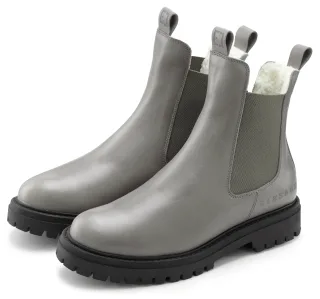 Elbsand Stiefelette "Chelseaboots, Stiefel, Boots, Winterstiefel, Schlupfstiefel" aus Leder mit Warmfutter