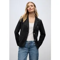 STREET ONE Kurzblazer mit Reverskragen und aus Cord