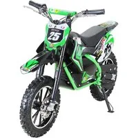 Actionbikes Motors Elektro-Kindermotorrad Mini Dirt Bike Gepard 500W Minicross elektro - 3 Stufen - 7 - 24 km/h, Belastbarkeit 60 kg, (1-tlg), Elektromotorrad für Kinder
