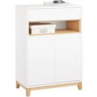 SoBuy Kommode FSB97, Sideboard Küchenschrank Flurschrank Küchekommode Aufbewahrungsschrank