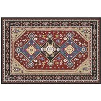 matches21 HOME & HOBBY Fußmatte Türmatte Perser rot Vintage in 40x60 cm als Fussabtreter, rechteckig, Höhe: 5 mm, Rutschfester Türvorleger für innen als waschbare Schmutzfangmatte