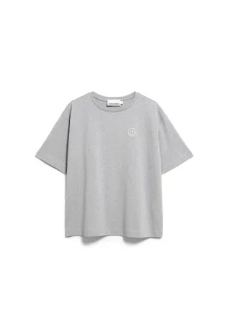 Armedangels - GIANNAA DIFFERENCE T-SHIRT silver melange - Gr. - S