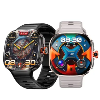 LOKMAT APPLLP 6 MAX 4G/5G AI Android Smart Watch 2.16 Inch AMOLED Display GPS WiFi 1150mAh Massive Battery Heart Rate Bl
