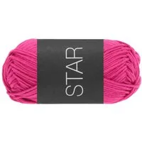 LANA GROSSA STAR Häkelwolle, 90 m (klassisches Topflappengarn aus 100 % Baumwolle), 50 g