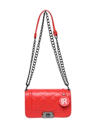 Isabella Rhea Rot Rindsledertasche