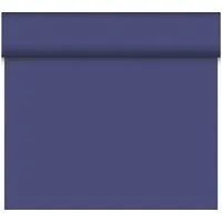 Duni Tischläufer 1 Bio Dunicel® Tete-á-Tete, dunkelblau, 0,4 m x 24m, 210347