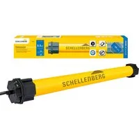 SCHELLENBERG Rollladenmotor Standard, Rohrmotor mit mechanischer Endlageneinstellung, geeignet für 60 mm Rollladenwelle, Maxi, 20 Nm, Zugkraft 34 kg