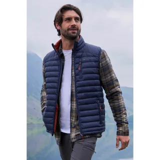 Mountain Warehouse - "Henry II Extreme" Weste Wattiert für Herren (Marineblau)
