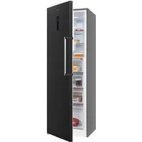 exquisit Gefrierschrank GS295-NF-H-040D, 185 cm hoch, 60 cm breit, 4*-Gefrierschrank NoFrost mit LED-Anzeige&Ice-Maker für schnelles Eis