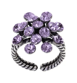 konplott - Ring - Magic Fireball Mini violet