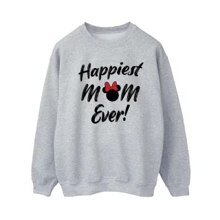 Disney - "Happiest Mom Ever" Sweatshirt für Damen (Grau)