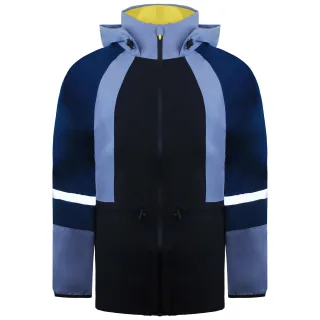 Sweaty Betty Mission Damen Blaue wasserdichte Jacke