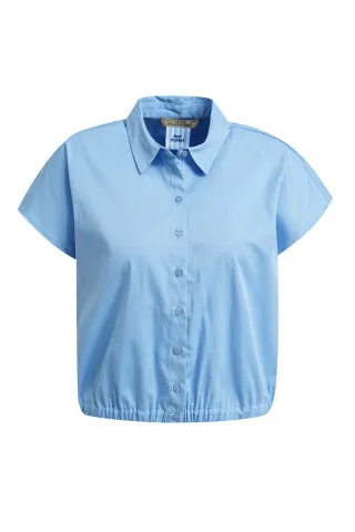 Smith&Soul - Dropped shoulder Blouse sky - Gr. - L