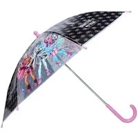 Monster High Stockregenschirm Stockschirm schwarz & transparent Monster High Kinder Regenschirm