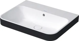 Duravit Happy D.2 Plus Aufsatzbecken Weiß Hochglanz / Anthrazit Matt, 600 mm - 23606061601 23606061601