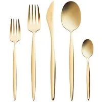Karaca Besteck-Set Karaca Lızbon Matte Gold 6-Personen 30-teiliges Besteckset, 6 Personen