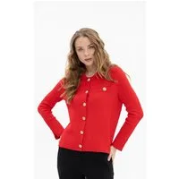 Passioni Cardigan mit Strukturmuster