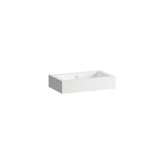 Laufen CLASSICS Waschtisch H510CL30001091 585x347x135 mm,ohne Armaturenbank, ohne Hahnloch, mit Überlauf, weiß