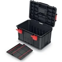 Prosperplast Werkzeugkoffer Kistenberg Werkzeugkiste MODULAR SOLUTION 30 mit 2 Trennwänden