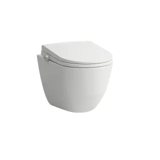 LAUFEN WC-Sitz+Deckel CLEANET PRO COM. LITE Spülrandloses Stand-WC-Kombi, weiß , H614890000S002 H614890000S002