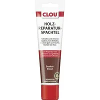 CLOU Spachtelmasse Clou Holzreparatur-Spachtel 55 g dunkelbraun