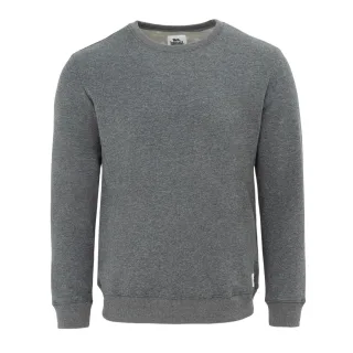 Lonsdale - Sweatshirt für Herren, Rundhalsausschnitt, Regulär, Langärmlig (Dunkelgrau Marl)