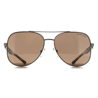 Michael Kors MK1121 Chianti 10147P helles Gold braun Gold Spiegel Sonnenbrille