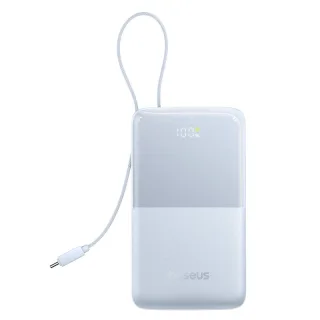 Baseus EnerFill FC51 22.5W 36.5Wh 10000mAh Digital Display Power Bank Come with USB-C Cable External Battery Power Suppl