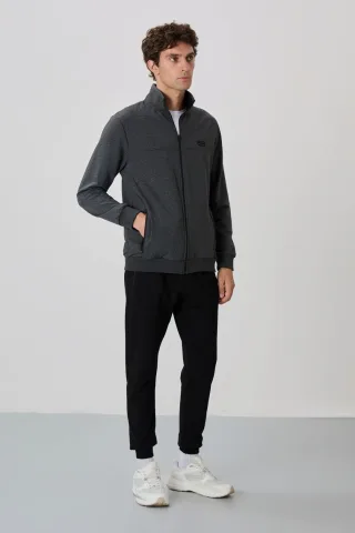 Herren Fleece Sweatshirt und Hosen Set