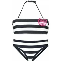 Bench. Bandeau-Bikini mit trendigen Streifen