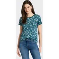 Ragwear Kurzarmshirt MINTTA FLOWER O mit sommerlichem Print