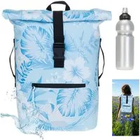 ELEPHANT Freizeitrucksack Time Bag aus Plane, Rucksack Laptoprucksack Daypack wasserabweisend + Trinkflasche