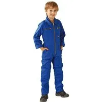 Planam Overall Kinderoverall 100% Baumwolle 290 g/qm Größe 110 / 116 kornblau