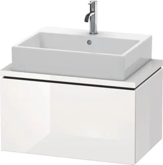 Duravit L-Cube Konsolenwaschtischunterbau wandhängend Weiß Hochglanz 720x477x400 mm - LC580102222 LC580102222