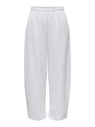 ONLY - ONLOFELIA PANT UB CC SWT Light Grey Melange - Gr. - M