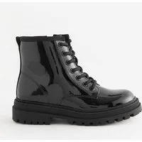 Next Warm gefütterte Schürstiefel Schnürstiefelette (1-tlg)