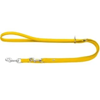 Hunter verstellbare Hundeführleine amalfi gelb 1,5 cm