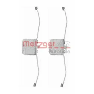 Metzger Bremsbelag-Zubeh?rsatz vorne Audi Nissan Opel Saab Seat Skoda VW Volvo