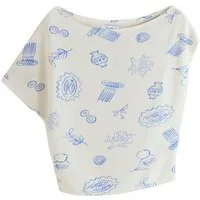 Next Shirttop Drapiertes, lässiges Jerseystrick-Oberteil (1-tlg)