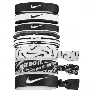 Nike - "Mixed Width Ponytail" Haarband (Schwarz)