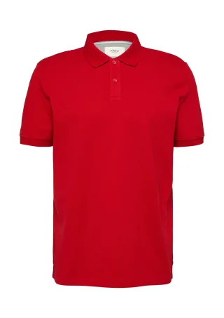 s.Oliver - Polo-Shirt rot - Gr. - S
