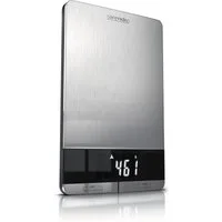 Arendo Küchenwaage Digital, Edelstahl, bis 5000 g, Digitalwaage, Touch, Tara, Hold, (1-tlg), Überlastanzeige, automatische Abschaltung, Antirutschfüße, GS, präzise