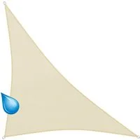 sunprotect Sonnensegel 3,6 x 3,6 x 5 m 90° Grad Dreieck, ideal für Garten, Balkon & Terrasse